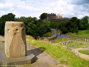 A quiet moment in Stirling. It wasn't all like that during Bloody Scotland
